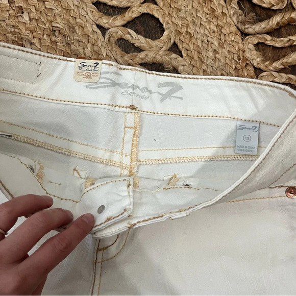 Lot of two Seven 7 Jean Shorts size 12 - Picture 2 of 4